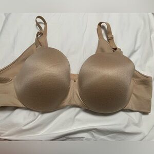 Back smoother lightly lined balconette 44C